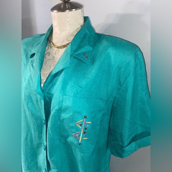 Park Place Fashion Vintage top Size Large #8 - Picture 3 of 6